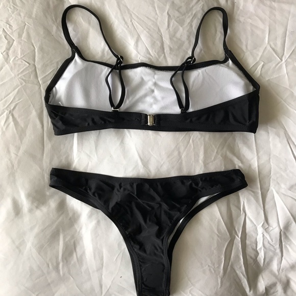 ❗️2 LEFT❗️ Black Cheeky Brazilian Bikini Set A - Picture 5 of 6